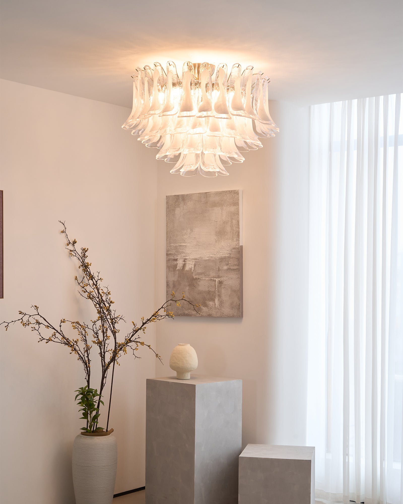 Wave Murano Ceiling Lamp - Vakkerlight