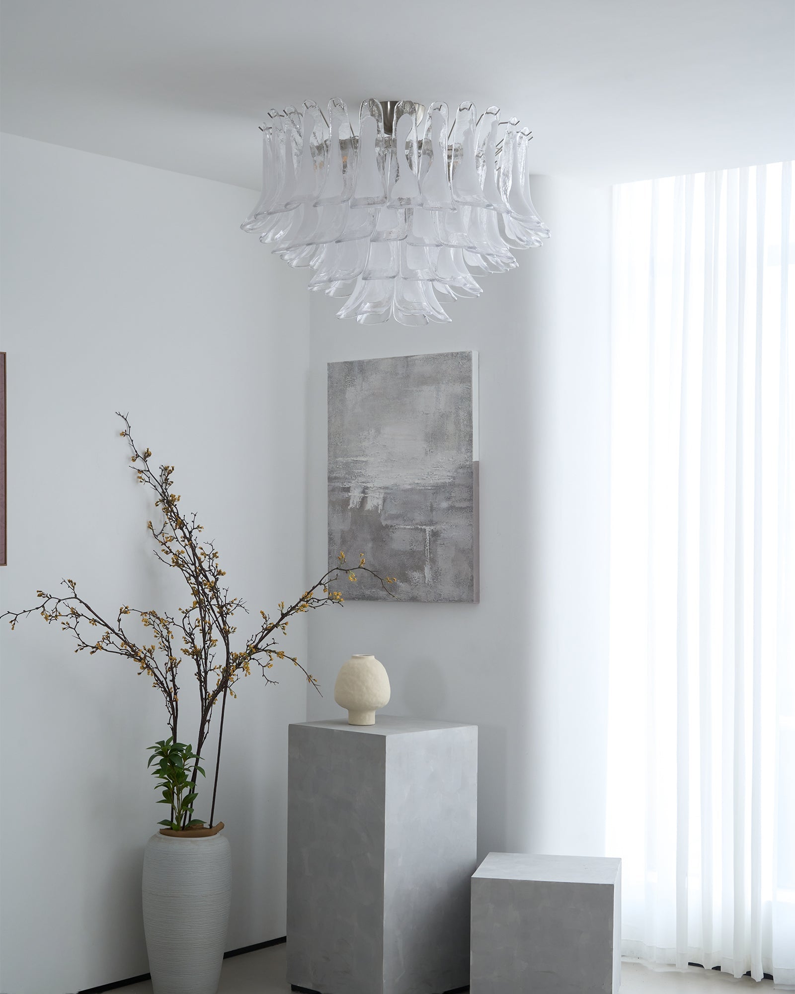 Wave Murano Ceiling Lamp - Vakkerlight