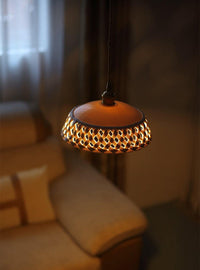 Openwork Ceramic Pendant Lamp - Vakkerlight