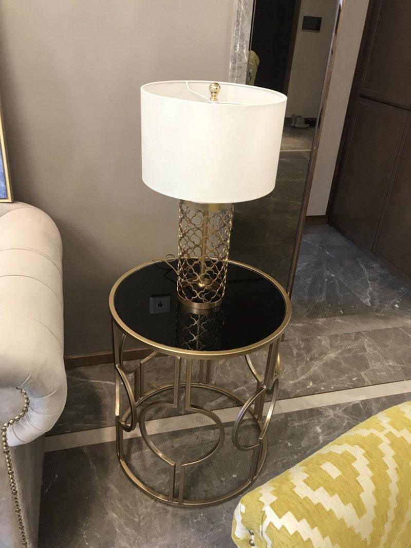 Openwork Metal Table Lamp - Vakkerlight