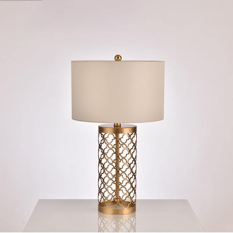 Openwork Metal Table Lamp - Vakkerlight