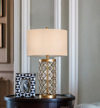 Openwork Metal Table Lamp - Vakkerlight