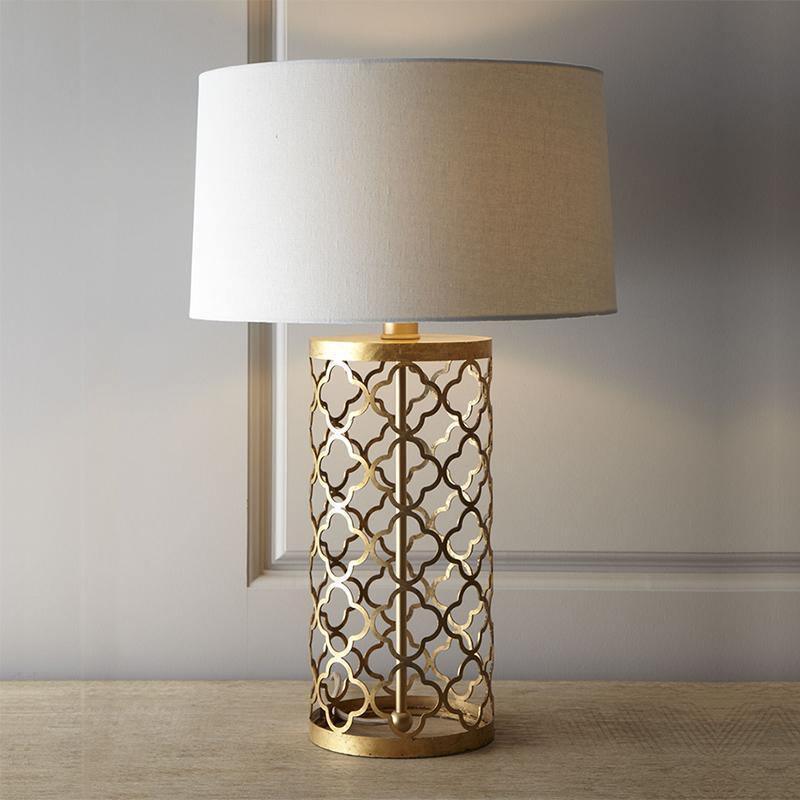 Openwork Metal Table Lamp - Vakkerlight