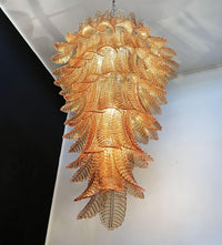 Rosalind Murano Amber Chandelier - Vakkerlight