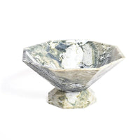 Facet Pedestal Bowl Storage Tray - Vakkerlight