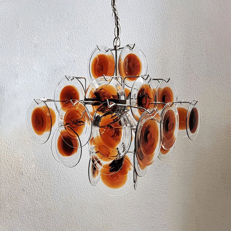 Mazzega Vistosi Murano Chandelier - Vakkerlight