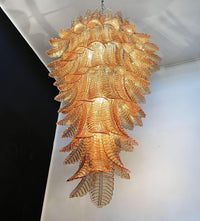Rosalind Murano Amber Chandelier - Vakkerlight