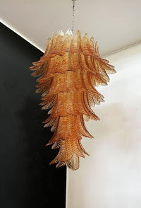 Rosalind Murano Amber Chandelier - Vakkerlight