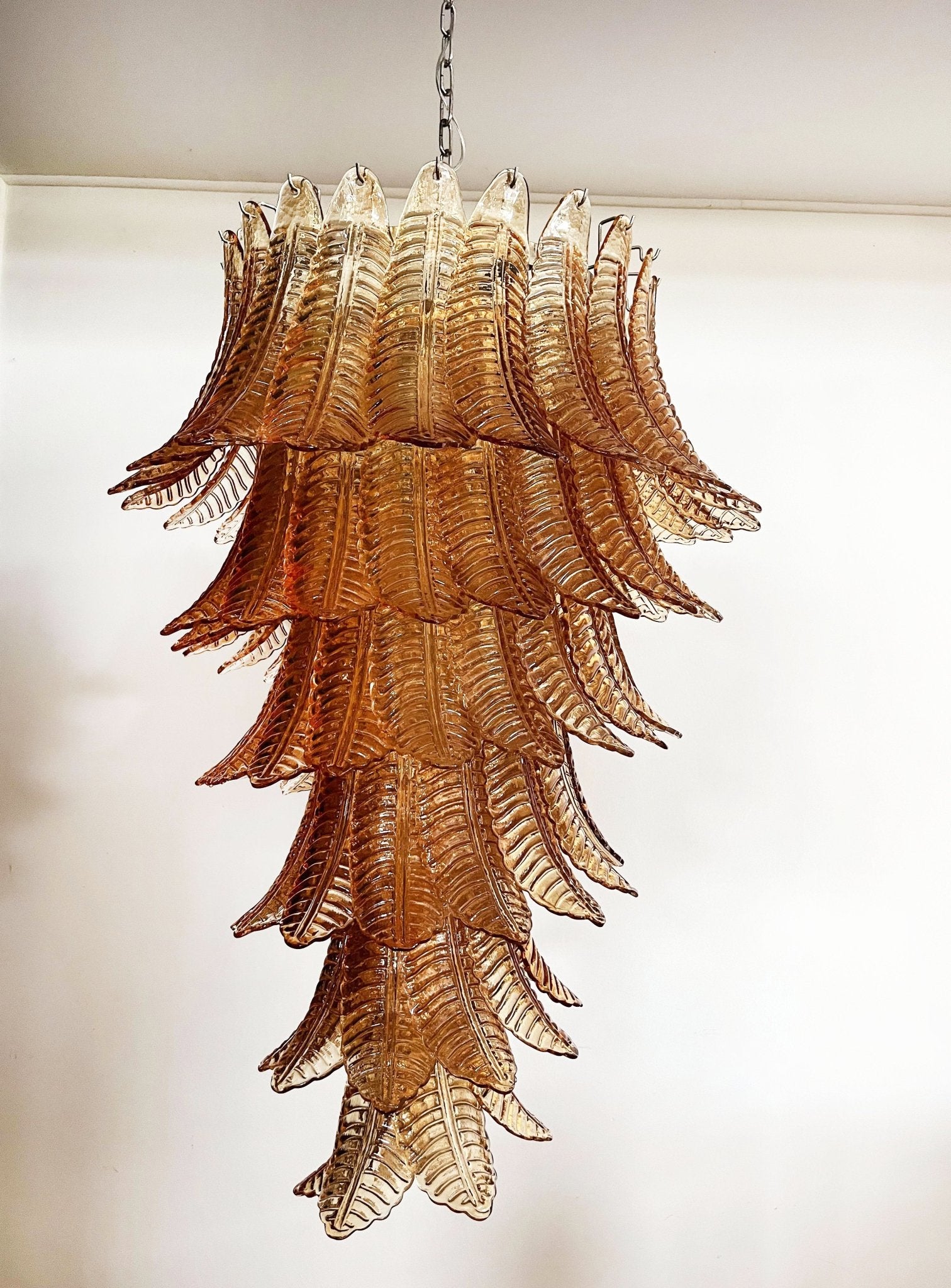 Rosalind Murano Amber Chandelier - Vakkerlight