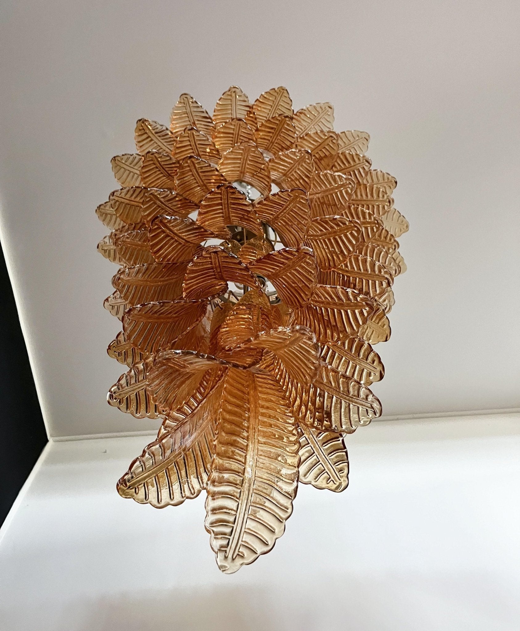 Rosalind Murano Amber Chandelier - Vakkerlight