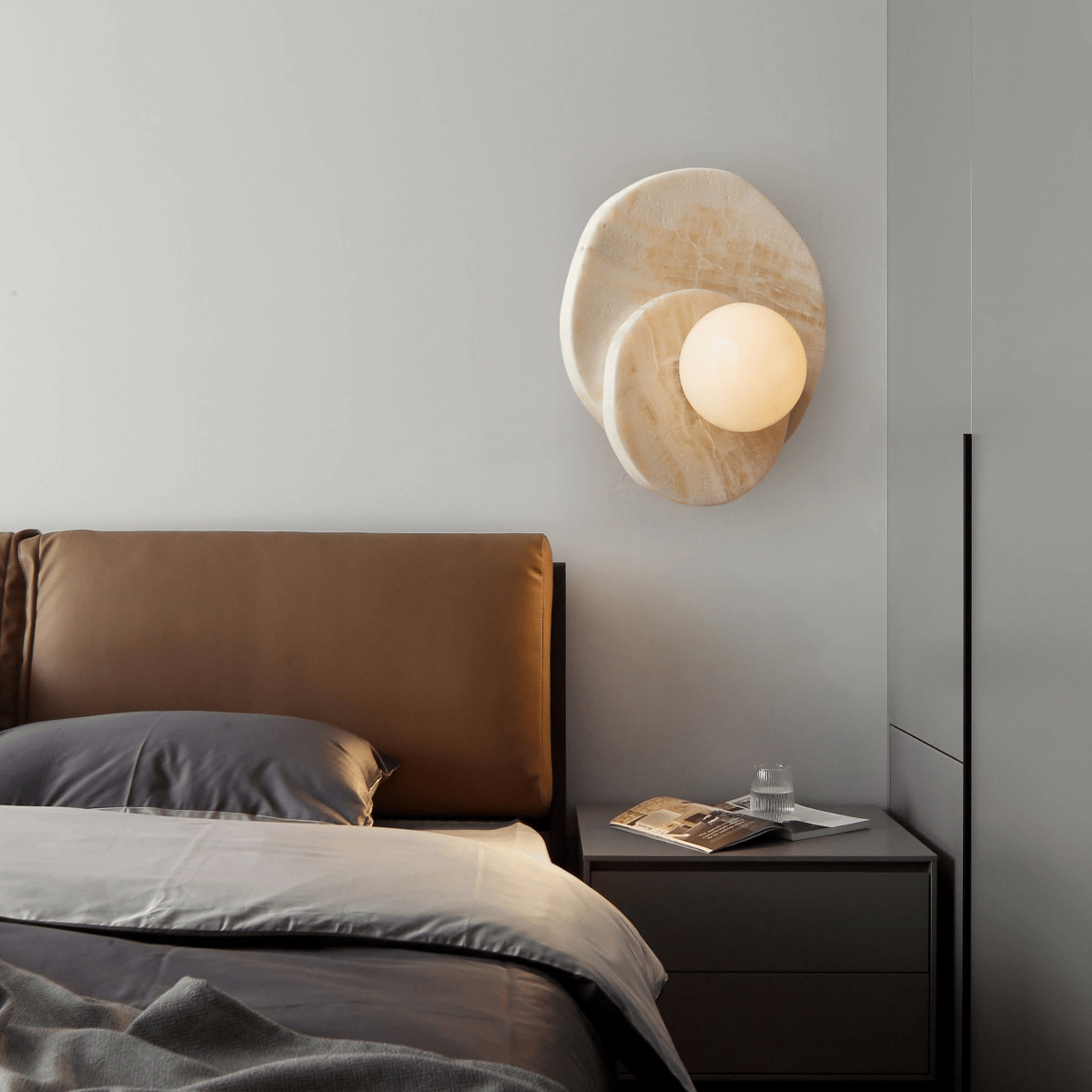 Astr Stone Wall Lamp - Vakkerlight