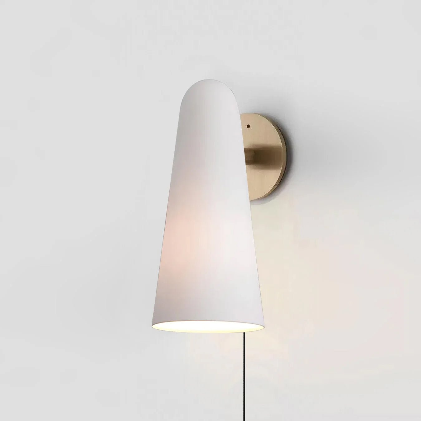 Conical Glass Plug - in Wall Lamp - Vakkerlight