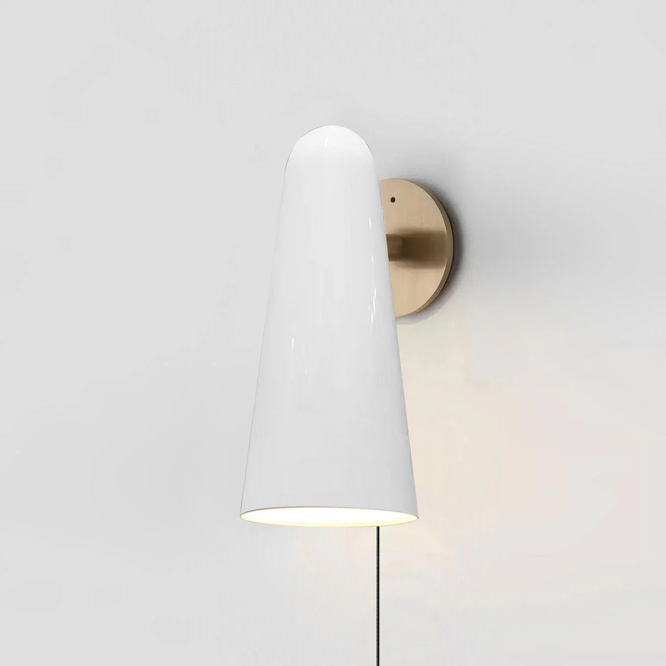 Conical Glass Plug - in Wall Lamp - Vakkerlight