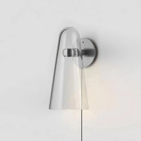 Conical Glass Plug - in Wall Lamp - Vakkerlight