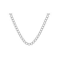 Pearl Glass Necklace Balls Chandelier - Vakkerlight