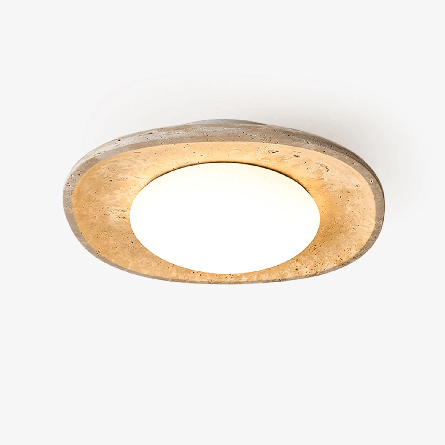 Luma Travertine Ceiling Light - Vakkerlight