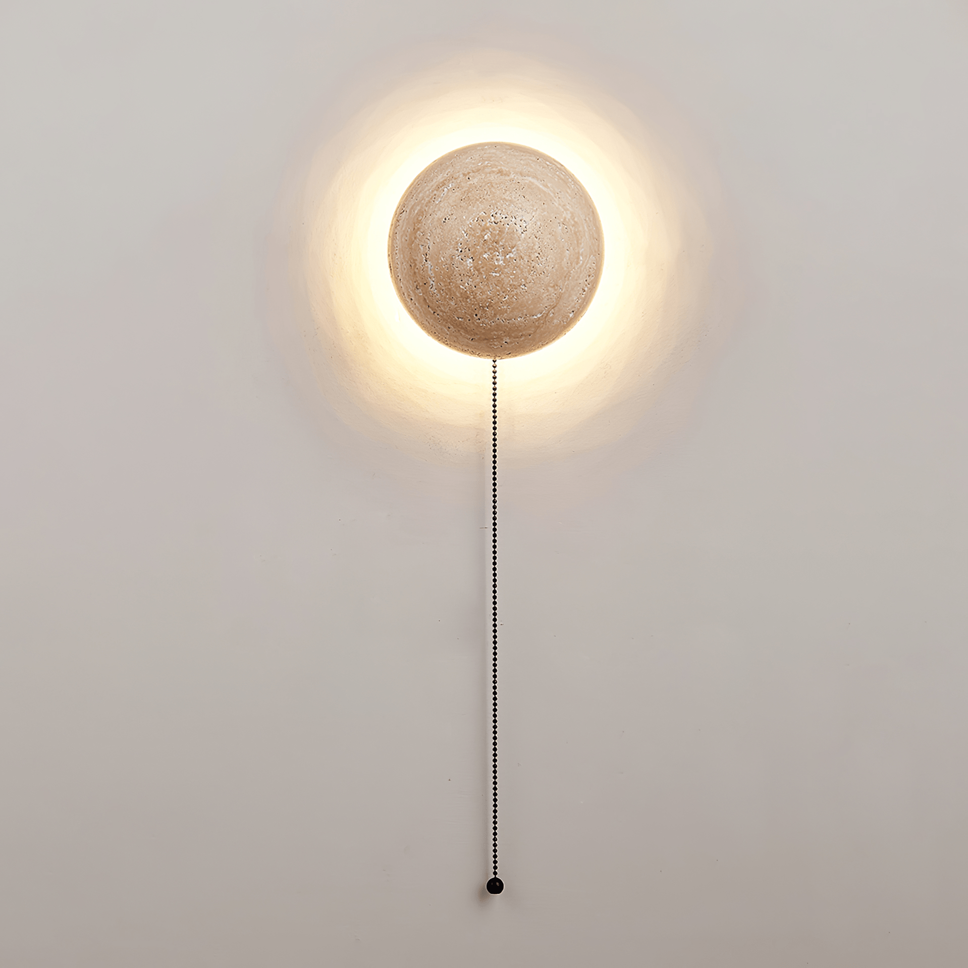 Luna Travertine Wall Light - Vakkerlight