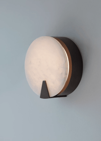 Solaris Halo Alabaster Wall Light - Vakkerlight