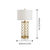 Openwork Metal Table Lamp - Vakkerlight