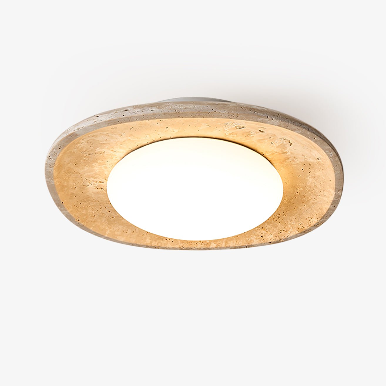 Luma Travertine Ceiling Light - Vakkerlight
