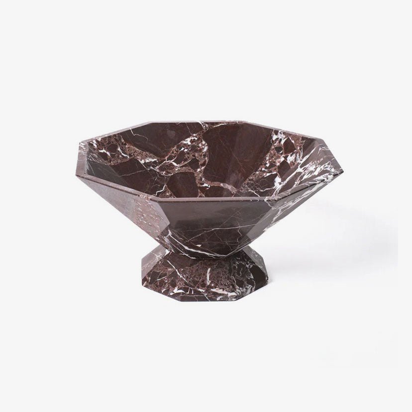 Facet Pedestal Bowl Storage Tray - Vakkerlight