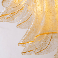 Murano Amber Lily Chandelier - Vakkerlight