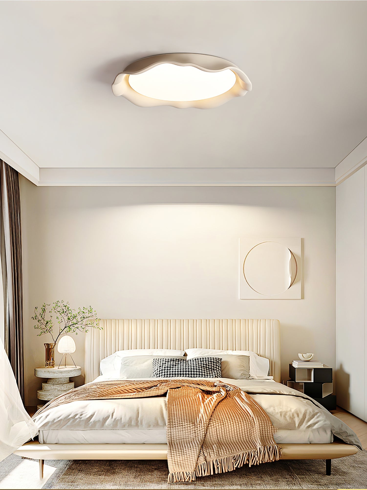 Aera Microcement Ceiling Light - Vakkerlight