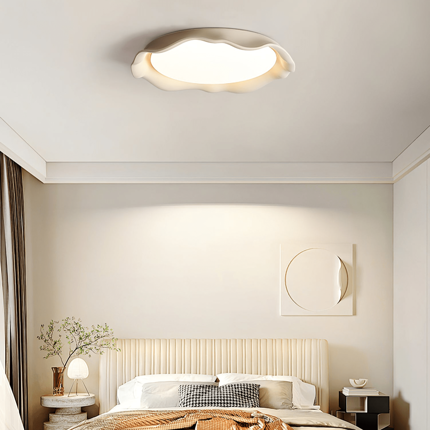 Aera Microcement Ceiling Light - Vakkerlight