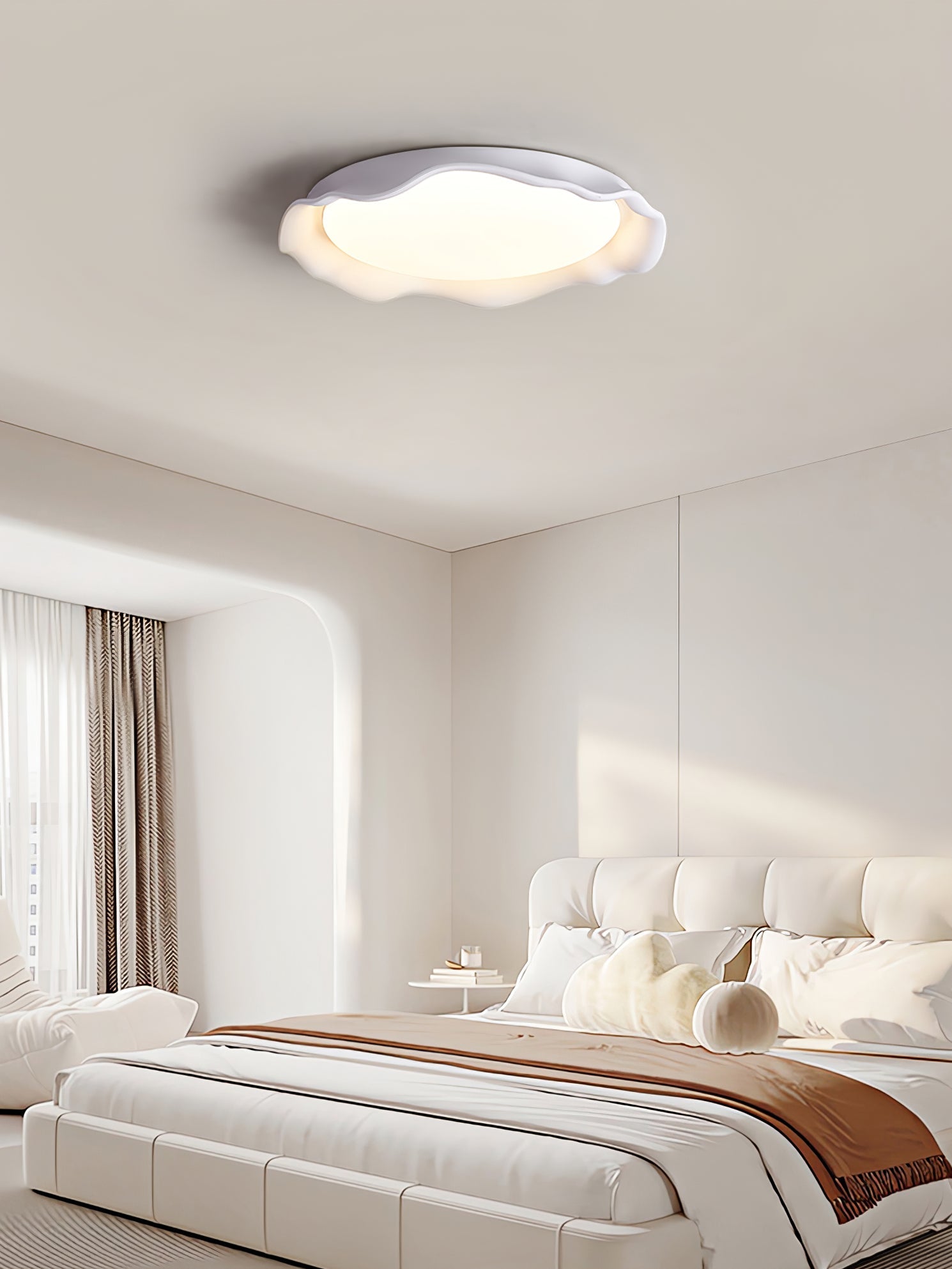 Aera Microcement Ceiling Light - Vakkerlight