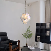 Aqua Blue Glass Murano Chandelier - Vakkerlight