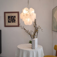 Aqua White Glass Murano Chandelier - Vakkerlight