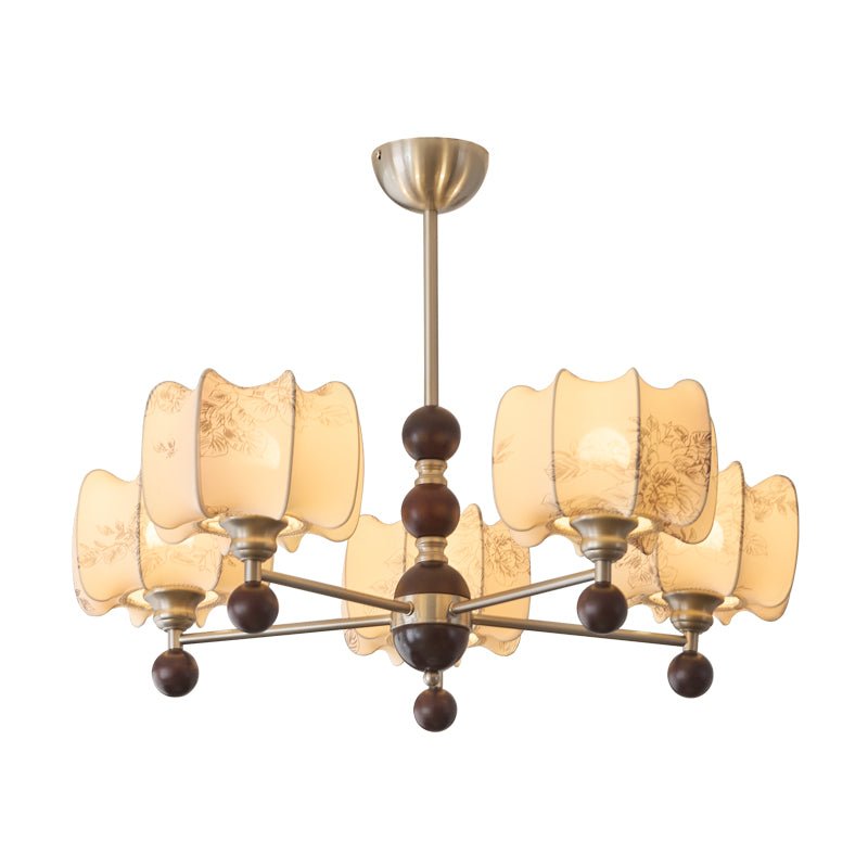 Arboris Floral Chandelier - Vakkerlight