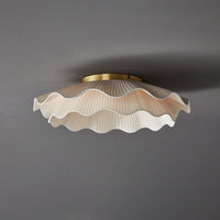 Arwen Fabric Wave Ceiling Lamp - Vakkerlight