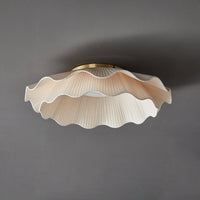Arwen Fabric Wave Ceiling Lamp - Vakkerlight