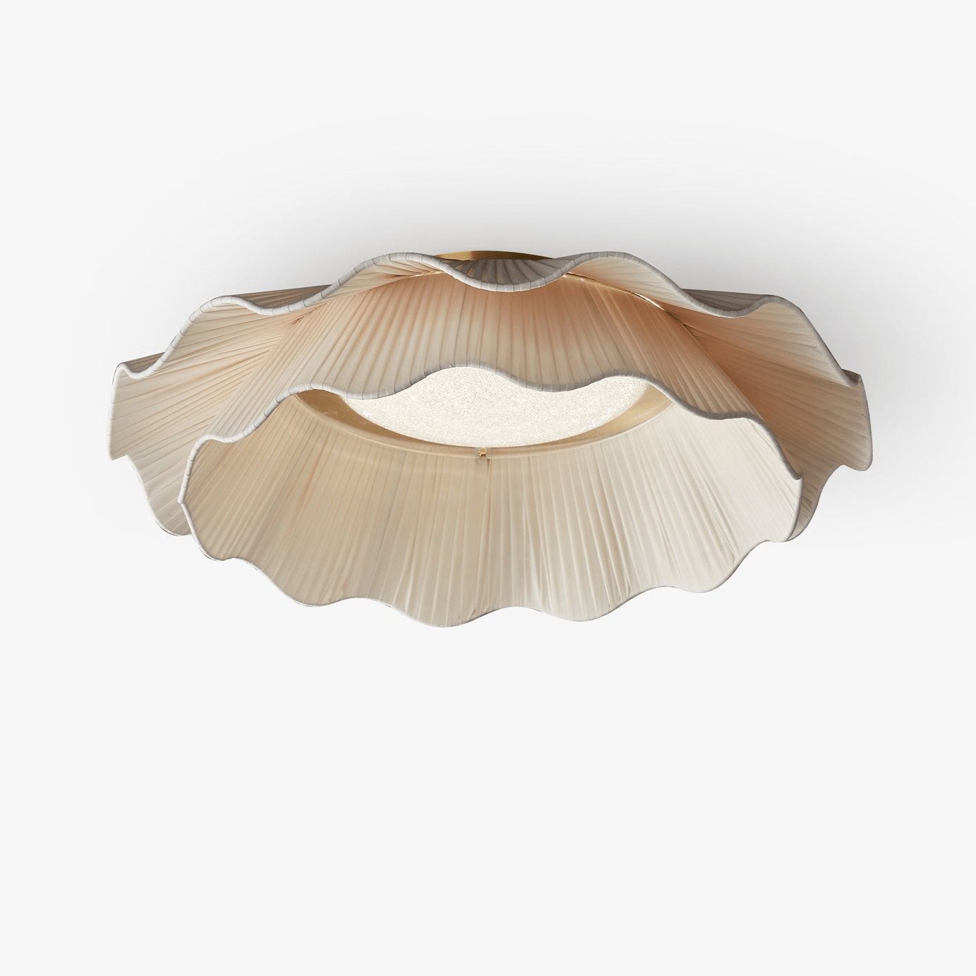 Arwen Fabric Wave Ceiling Lamp - Vakkerlight