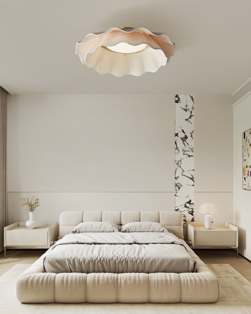 Arwen Fabric Wave Ceiling Lamp - Vakkerlight