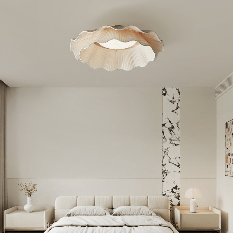 Arwen Fabric Wave Ceiling Lamp - Vakkerlight