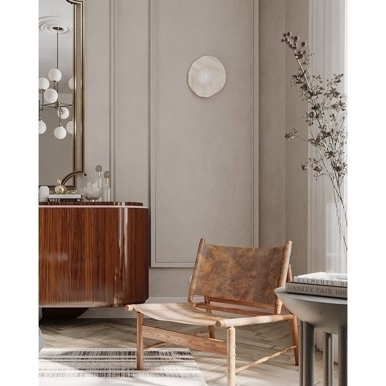 Astr Stone Wall Lamp - Vakkerlight