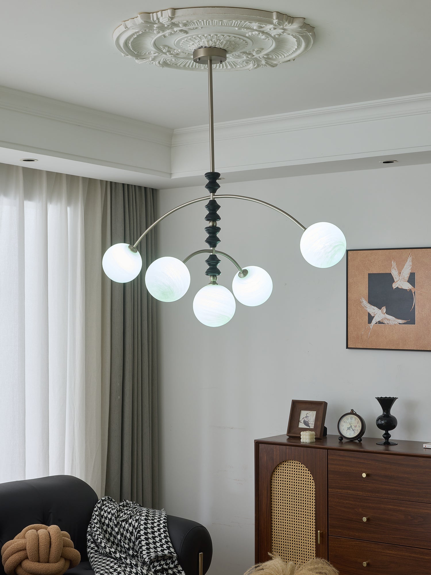 Astrium Arc Chandelier - Vakkerlight