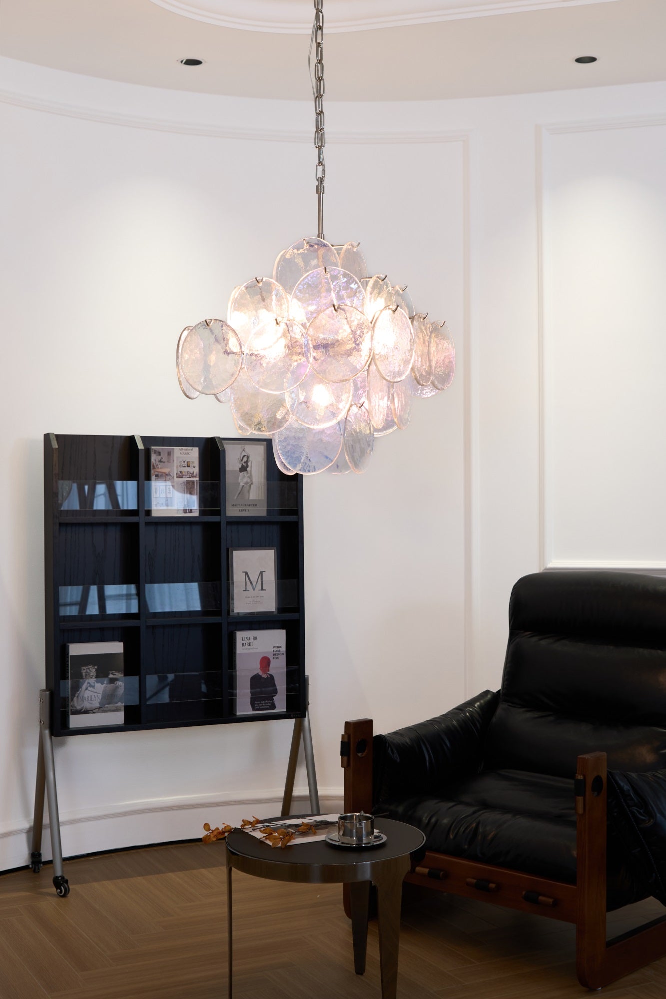 Aurelia Iridescent Murano Chandelier - Vakkerlight