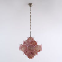 Aurelia Pink Murano Glass Chandelier - Vakkerlight