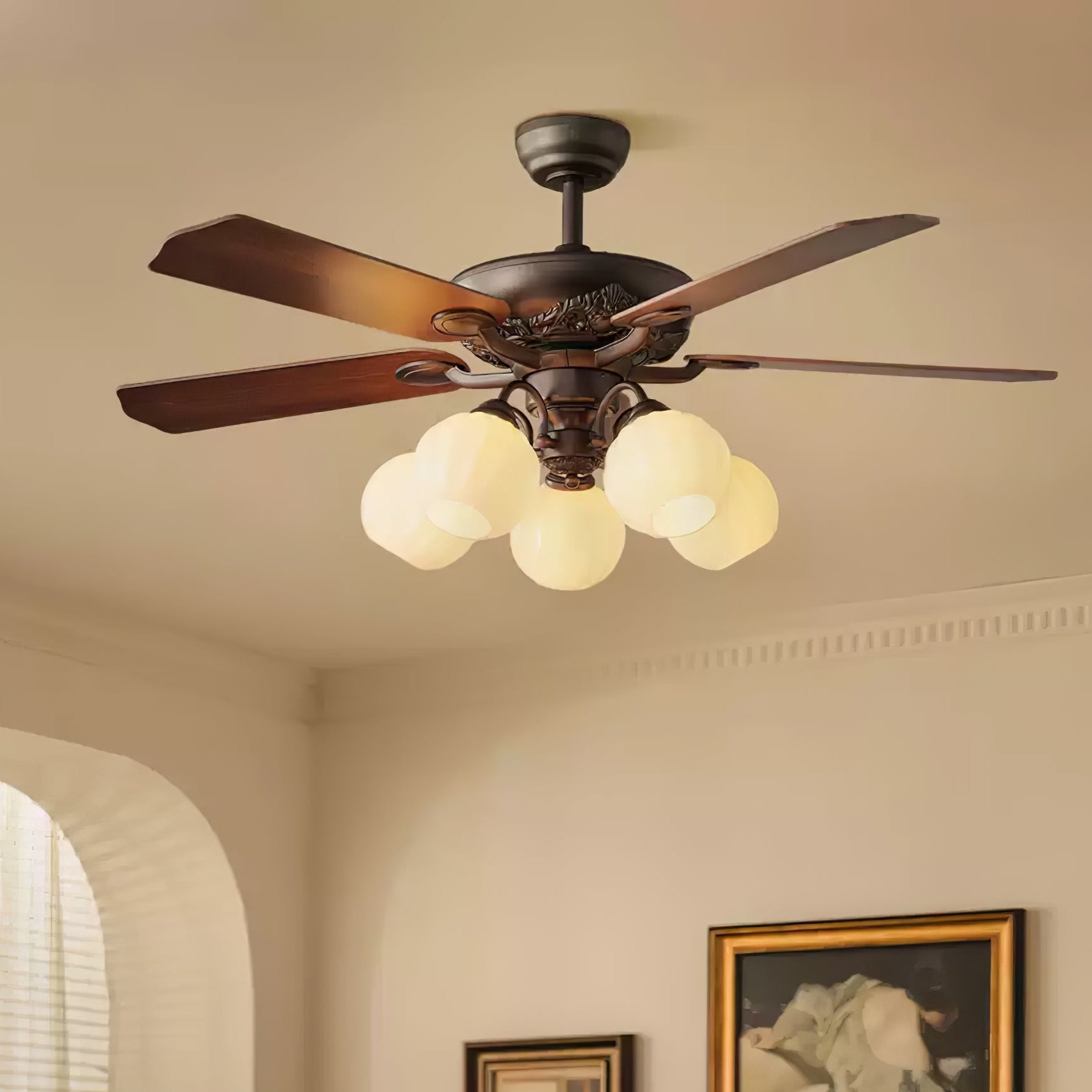 Aureole Breeze Ceiling Fan Light - Vakkerlight