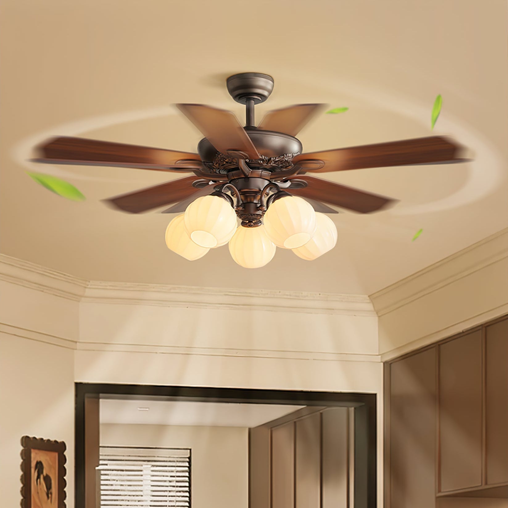 Aureole Breeze Ceiling Fan Light - Vakkerlight