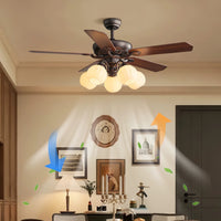 Aureole Breeze Ceiling Fan Light - Vakkerlight