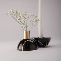 Axis Sphere Marble Candle Holder - Vakkerlight