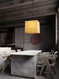 Ayla Paper Cube Pendant Lamp - Vakkerlight