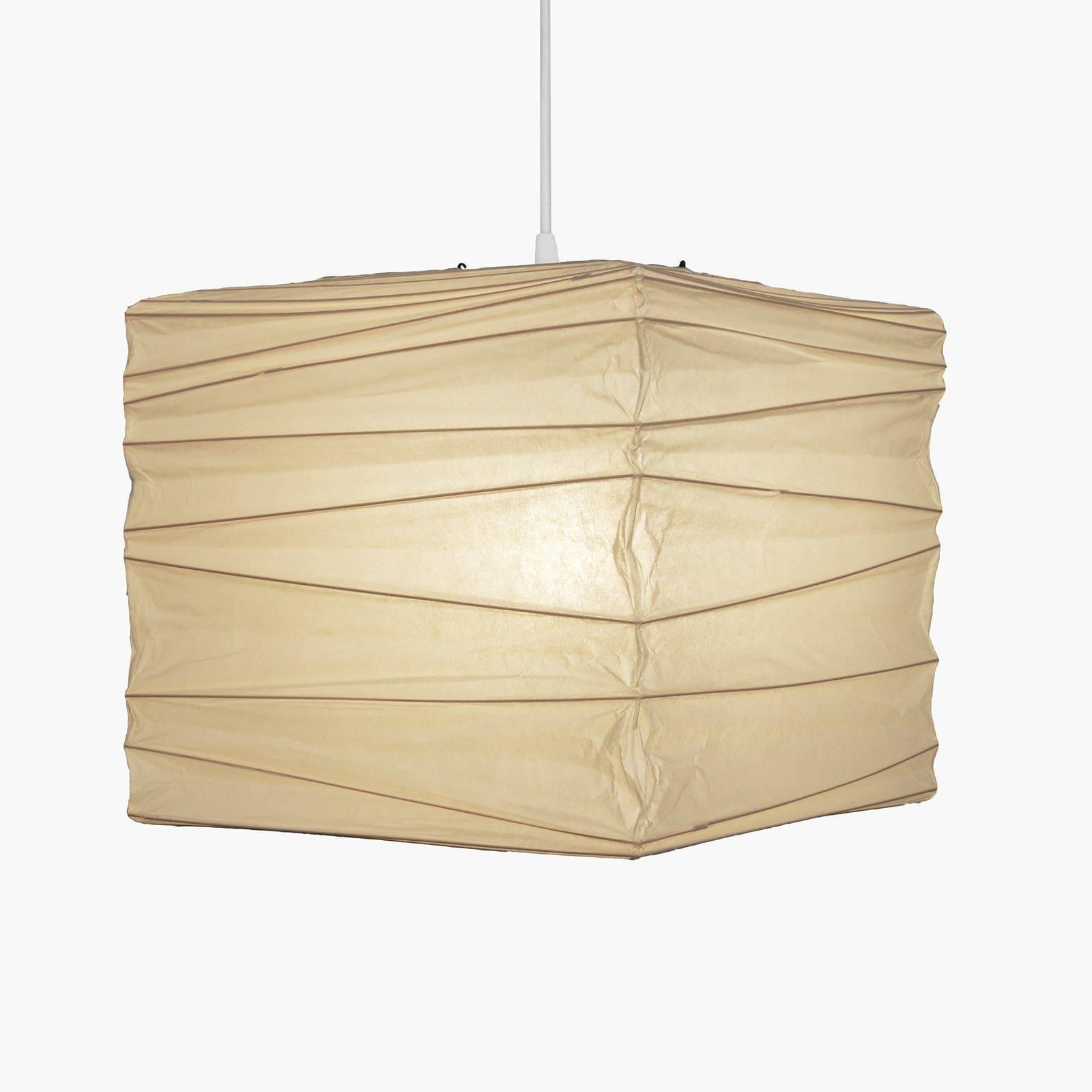 Ayla Paper Cube Pendant Lamp - Vakkerlight