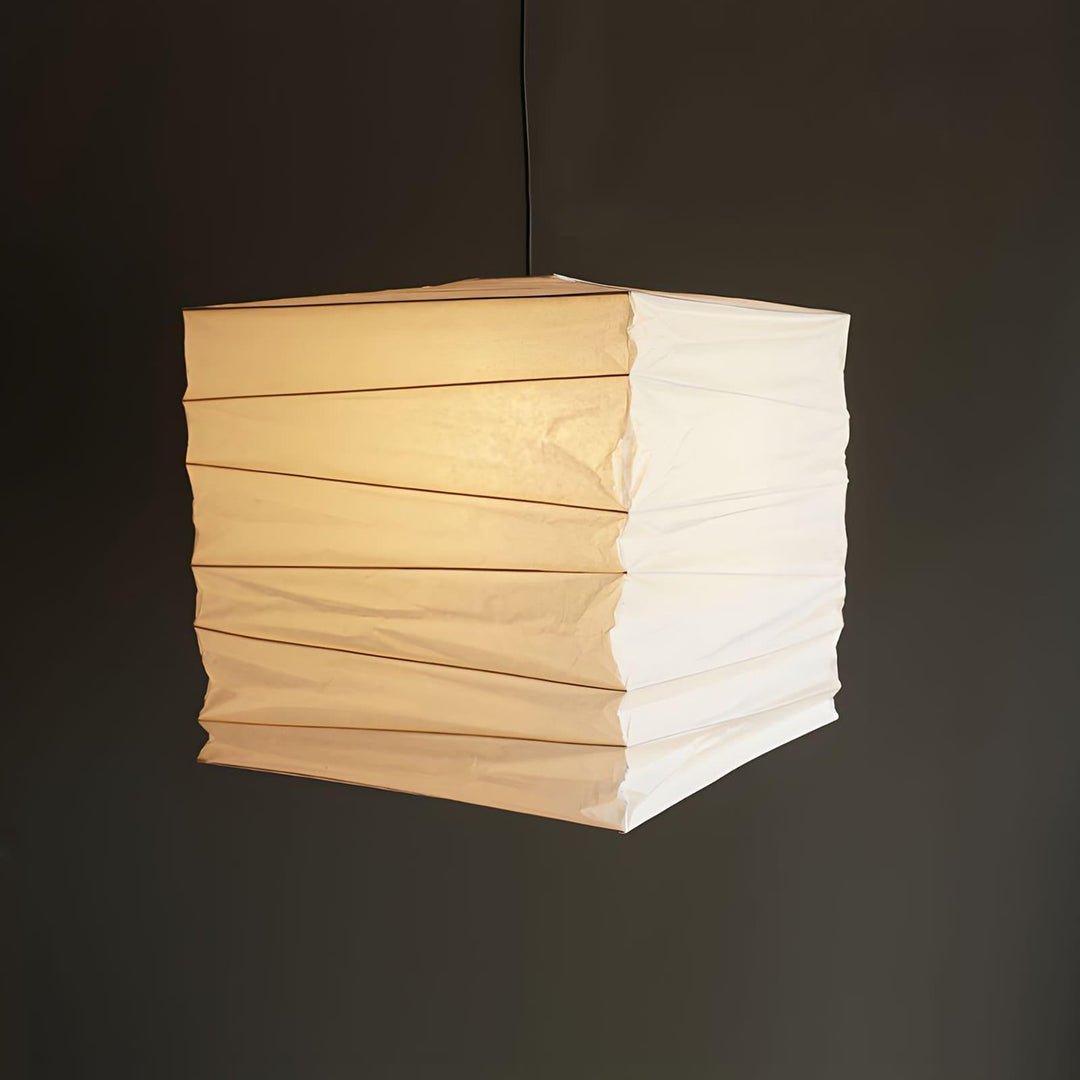 Ayla Paper Cube Pendant Lamp - Vakkerlight