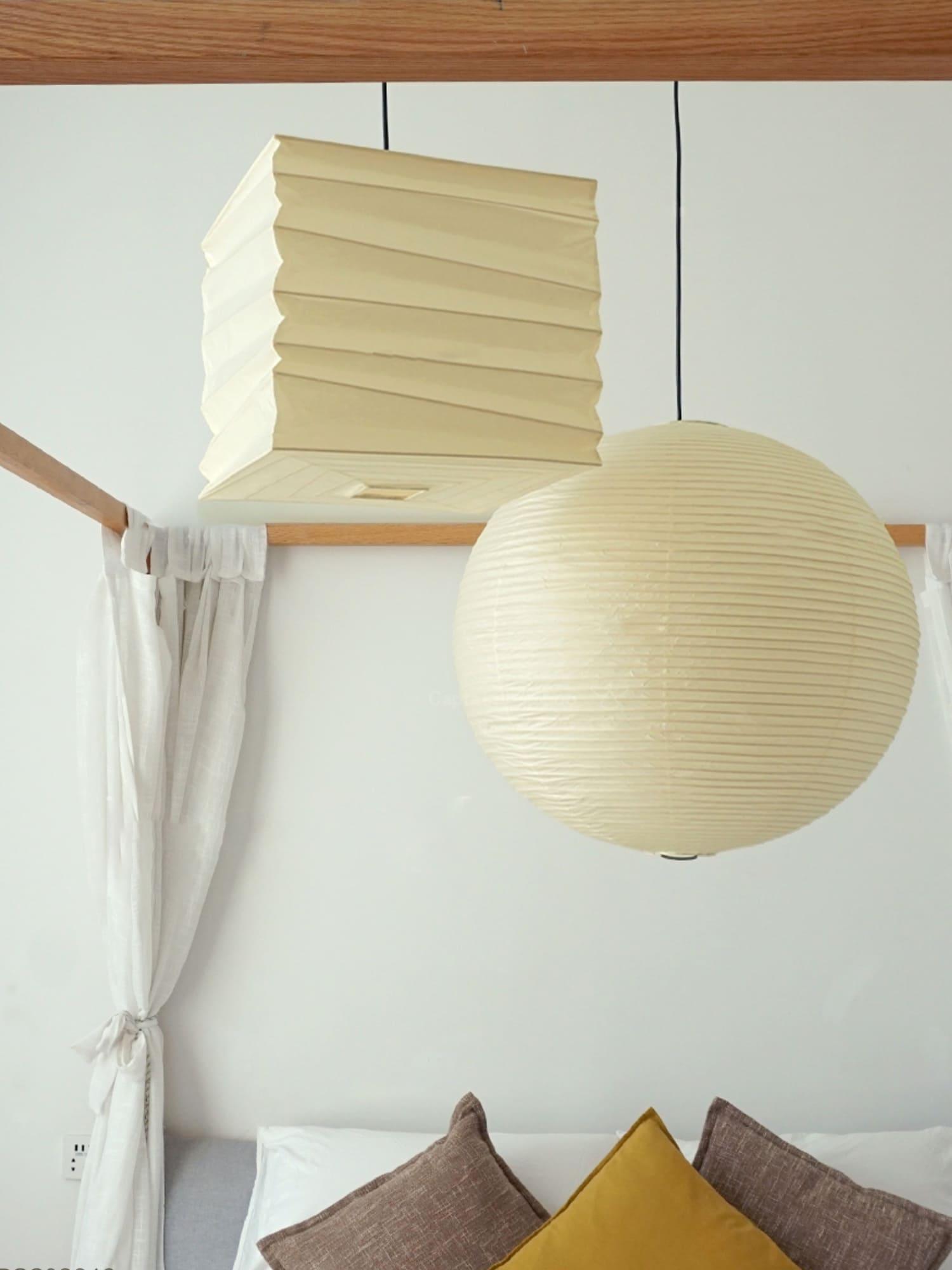 Ayla Paper Cube Pendant Lamp - Vakkerlight