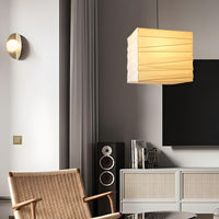 Ayla Paper Cube Pendant Lamp - Vakkerlight